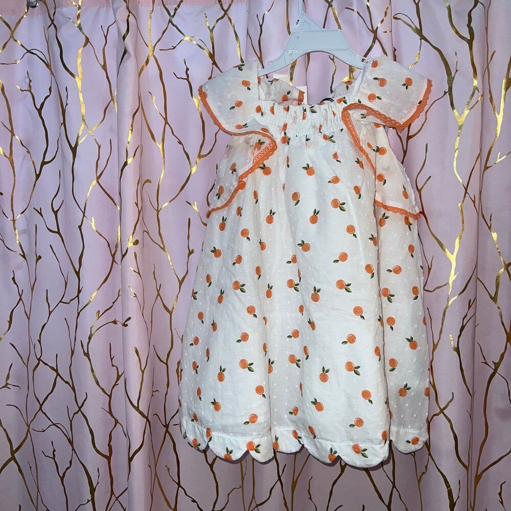 Rachel Zoe Orange Dress with Matching Purse Size 24 Months - Picture 2 of 6